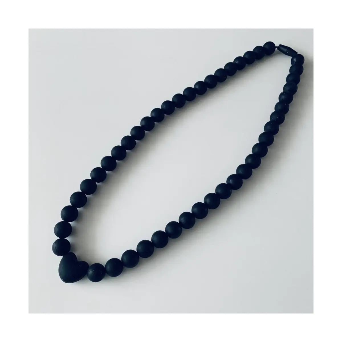 Koo Di Koo-di Baby Choos Heart Necklace-Black