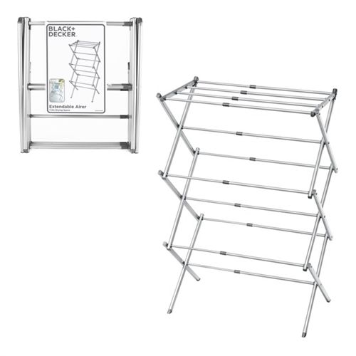 Black + Decker Black+Decker Extendable Compact Clothes Airer