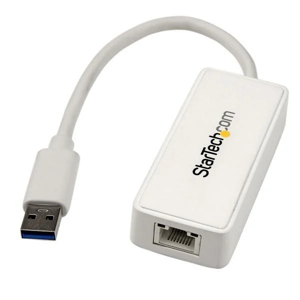 StarTech .com White USB 3.0 to Gigabit Ethernet Adapter