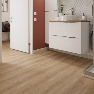 GoodHome Southwell Natural Wood Effect Laminate Flooring, 1.59M²
