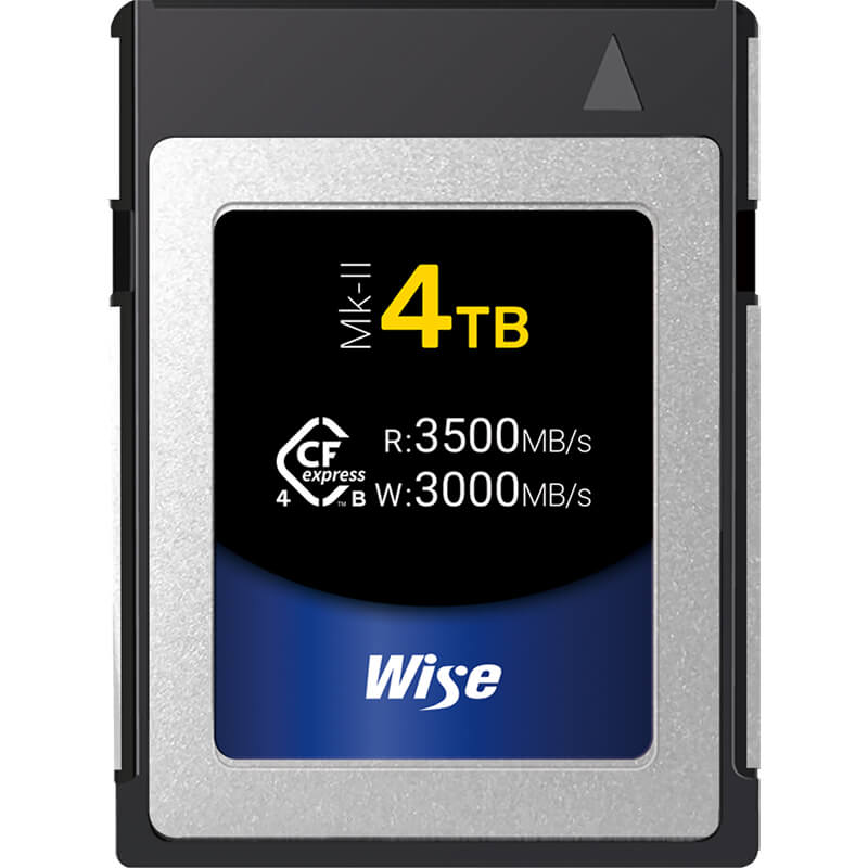 Wise Advanced 4tb (3700mb/sec) Cfexpress Type B Memory Card