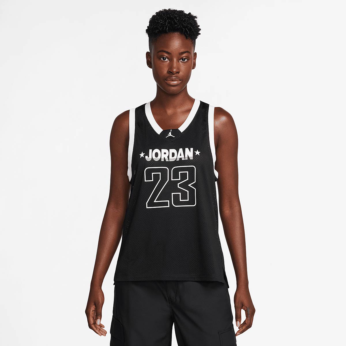 Jordan Jersey 23 Women Vests - Black - Size: XL - Poly Mesh - Foot Locker