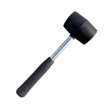 Rubber Camping Mallet 16oz Steel Shaft