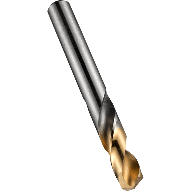 Dormer A022 10.00MM HSS TiN Stub Drill