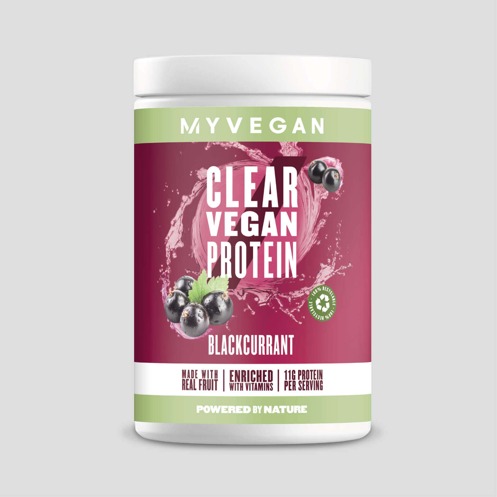Myvegan Clear Vegan Protein - 40servings - Blackcurrant