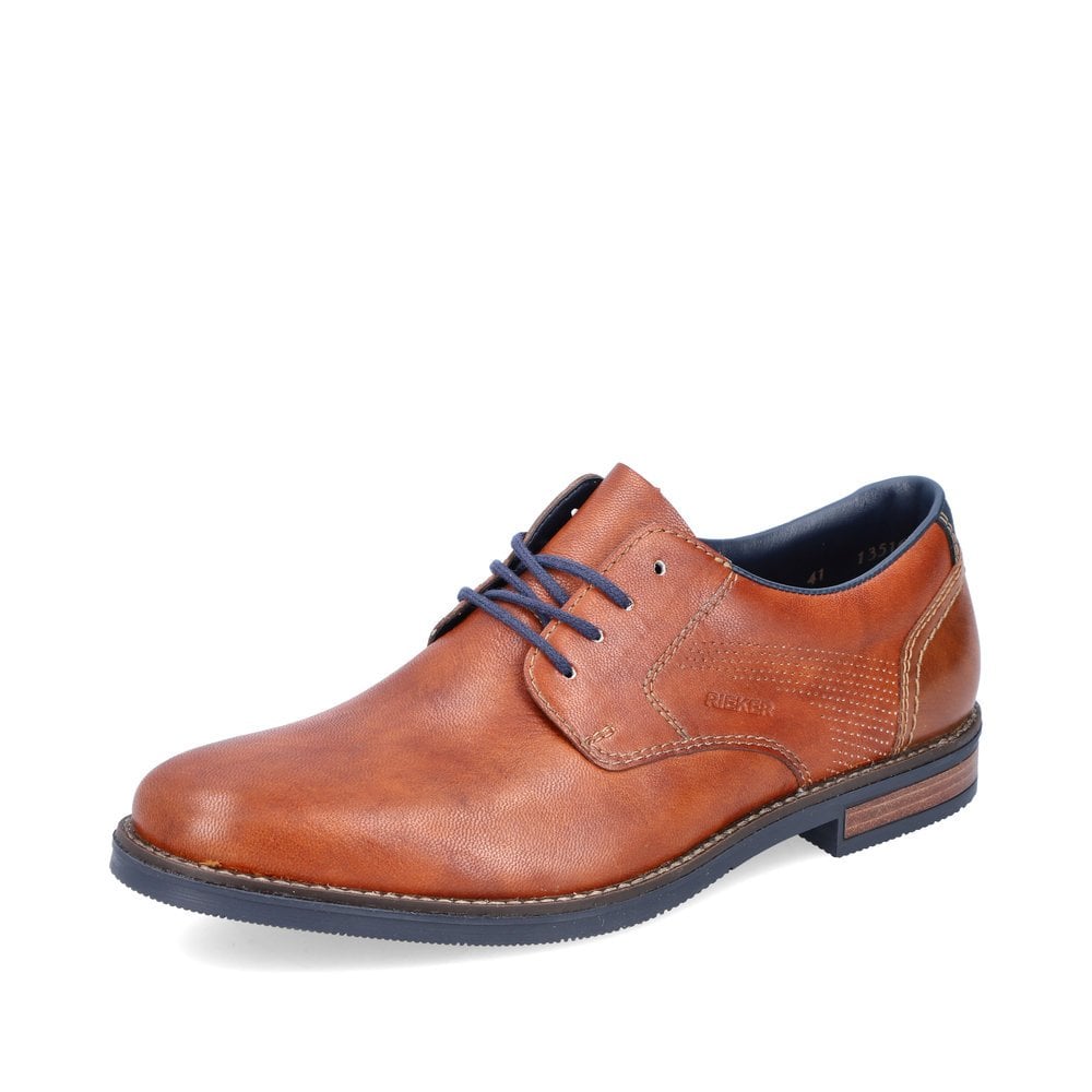 Rieker Banks Mens Formal Shoes Colour: Peanut, Size: 6.5 / 40