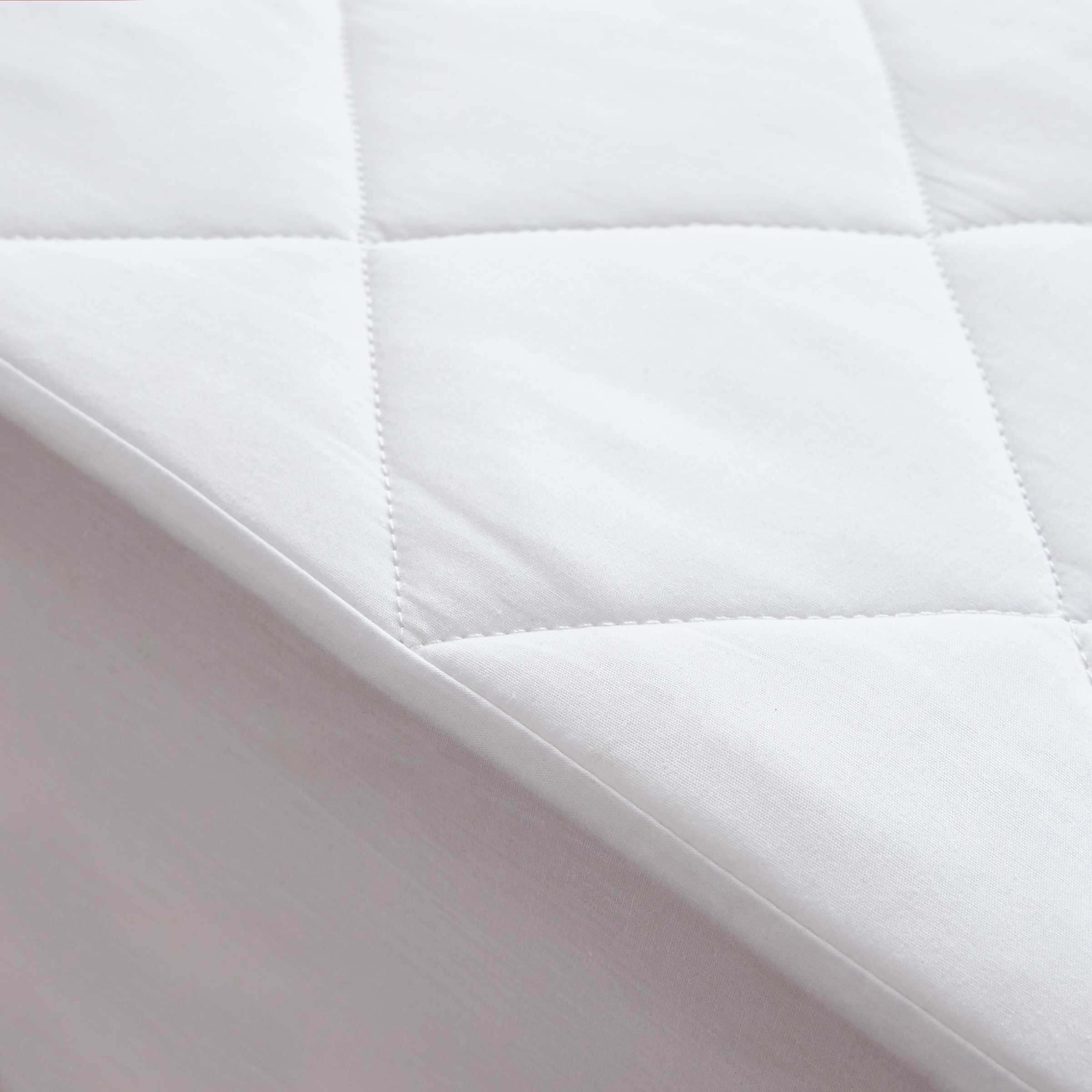 Bedeck Of Belfast Quilted Cotton Protector Double