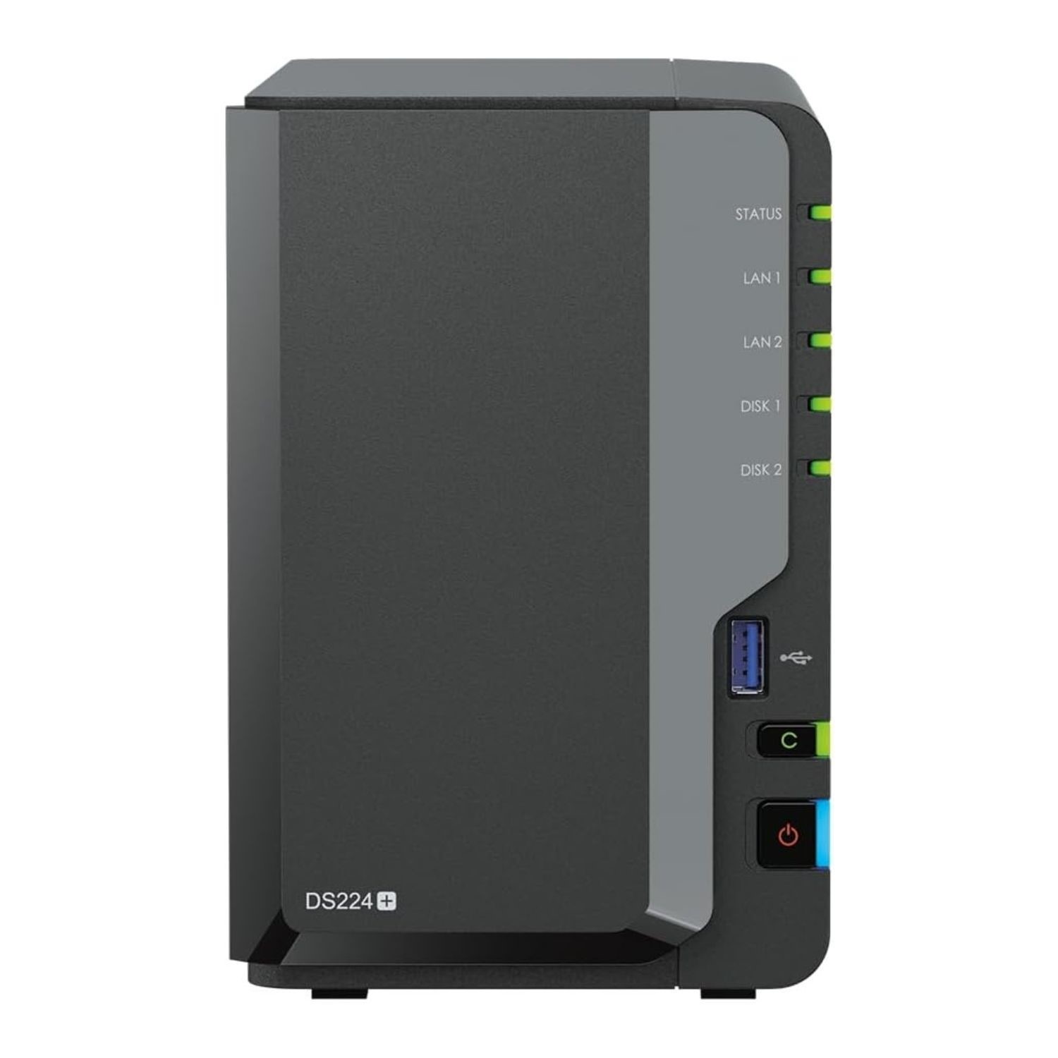 Synology DiskStation DS224+ 2 Bay 2GB NAS (Network-Attached Storage) Enclosure