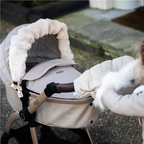 Roma Egg Dolls Pram Fur Accessory Pack - Feather