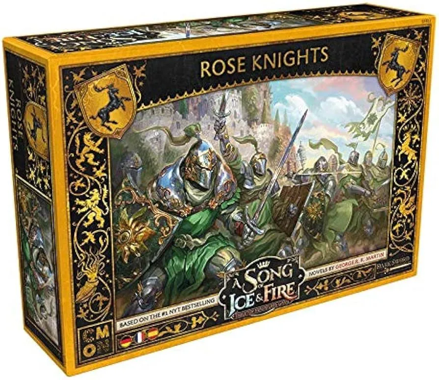 CoolMiniOrNot Inc A Song of Ice & Fire Rose Knights (Multilingual) Expansion