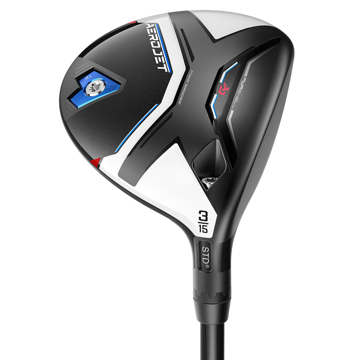 Cobra Golf COBRA AeroJet Golf Fairway Wood, Mens, Left hand, 15°, Mitsubishi kai'li blue 60, Regular | Online Golf