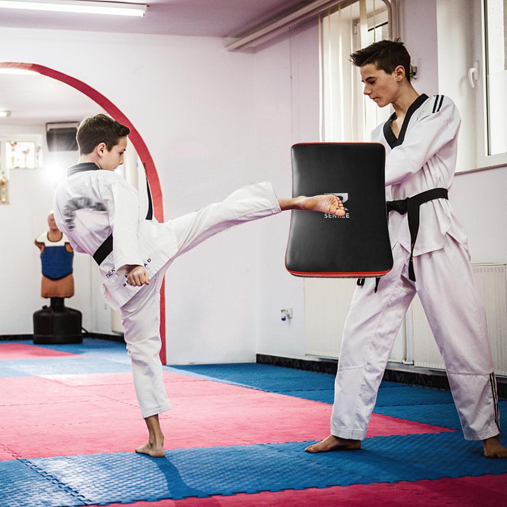 Sports Shield Blocking Pad Martial Arts Kickboxing Sports Training Kicking Pad Target black