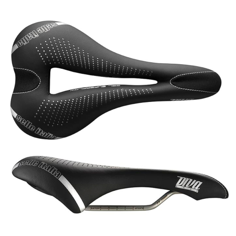 Italia Selle Italia Diva Gel TI316 Superflow Womens Saddle - Black / L3