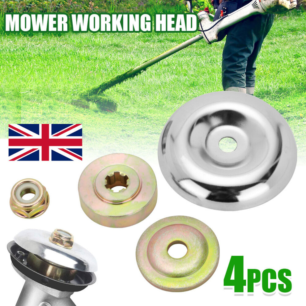 Unbranded Blade grass strimmer metal brush Head Metal Garden Lawn Mower