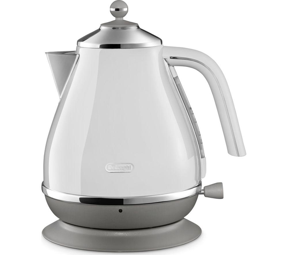 De'Longhi DELONGHI Icona Capitals KBOC3001.W Jug Kettle - White, Blue