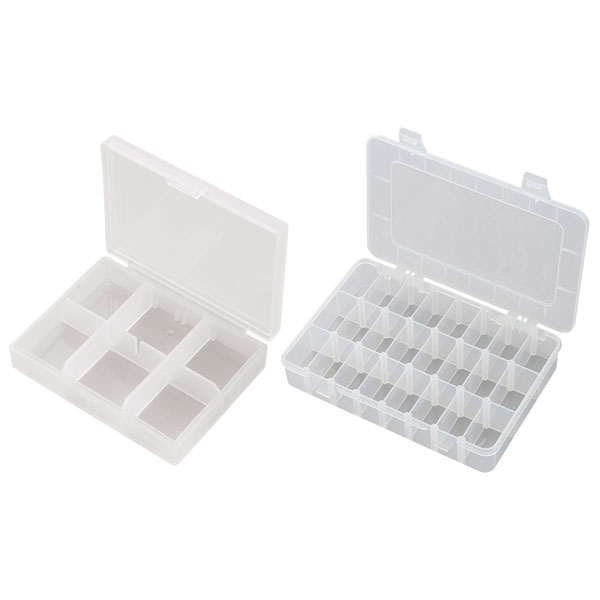 Mallette de rangement séparations variables TRU COMPONENTS EKB-203 1565066 (L x l x H) 139 x 95 x 25 mm Nombre de compartiments: 10 1 pc(s)