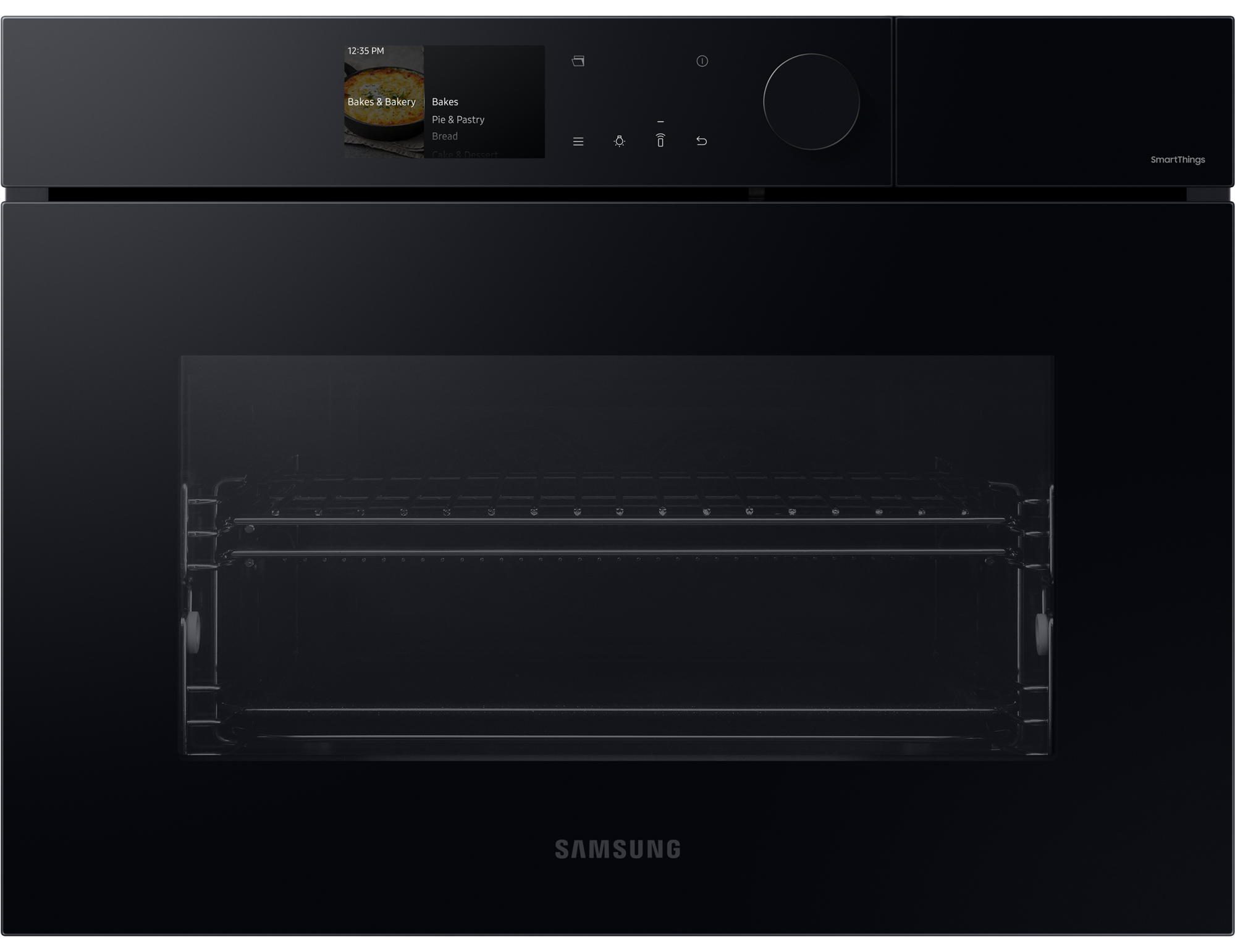 Samsung Series 7 Nq5b7993aak Compact Oven W/ Auto Open Door - Clean Black