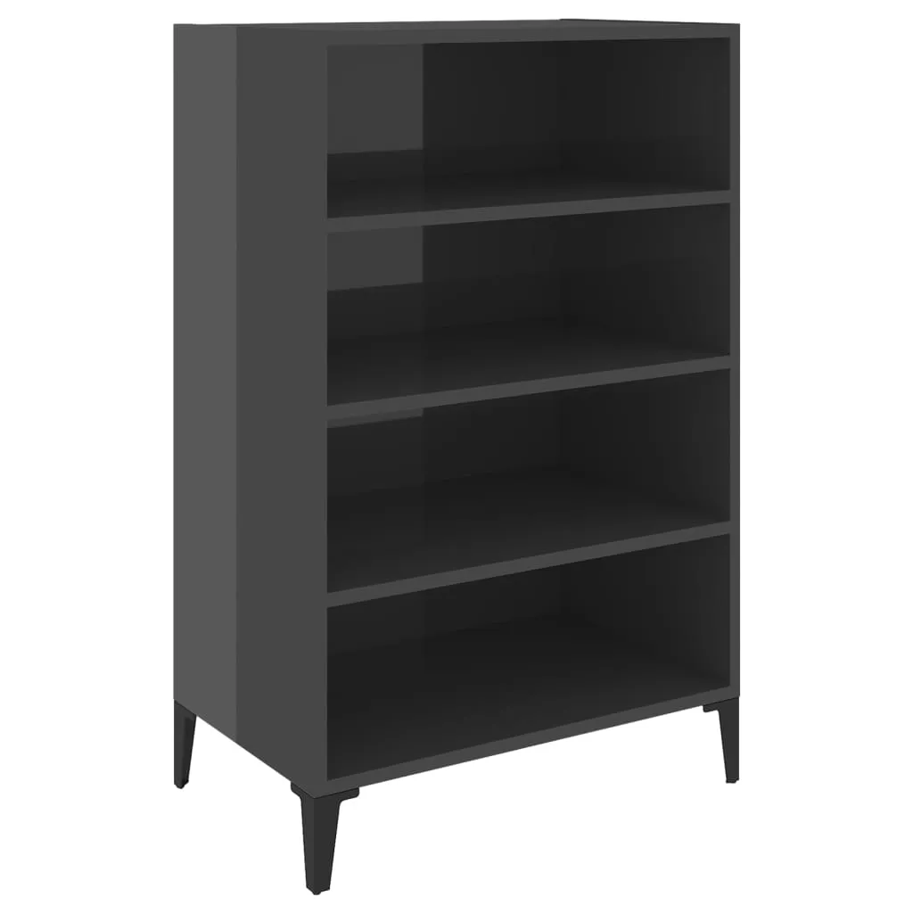 Stourbridge Side Table with Storage brown
