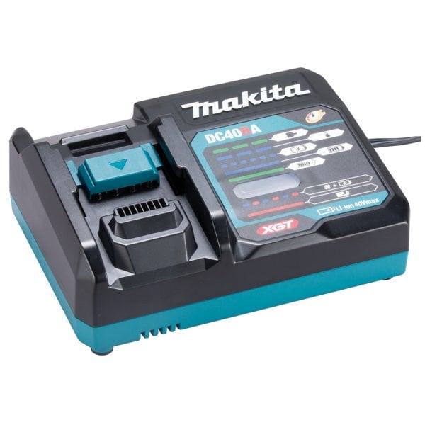 Makita DC40RA Power Tool Charger, 36 → 40V for use with Cordless Power Tools, UK Plug