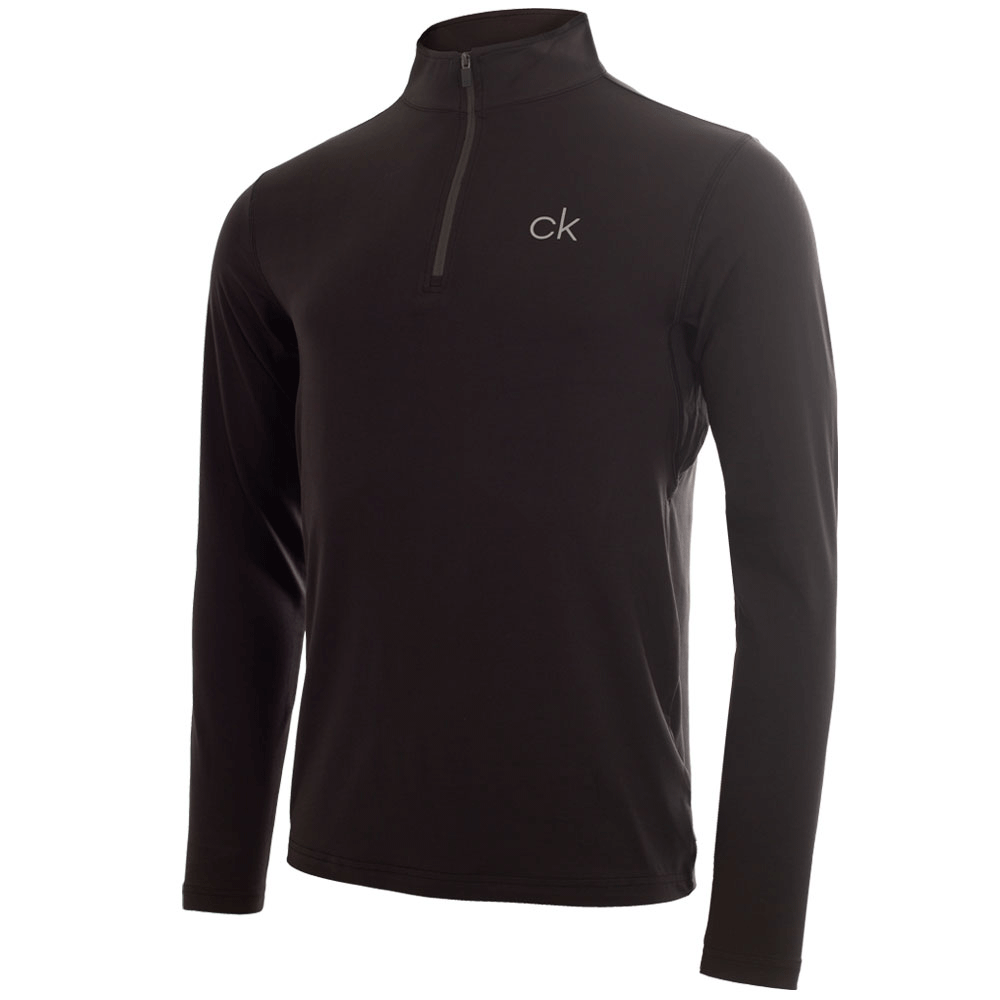 CalvinKlein Calvin Klein Golf Newport Half Zip - Black|S