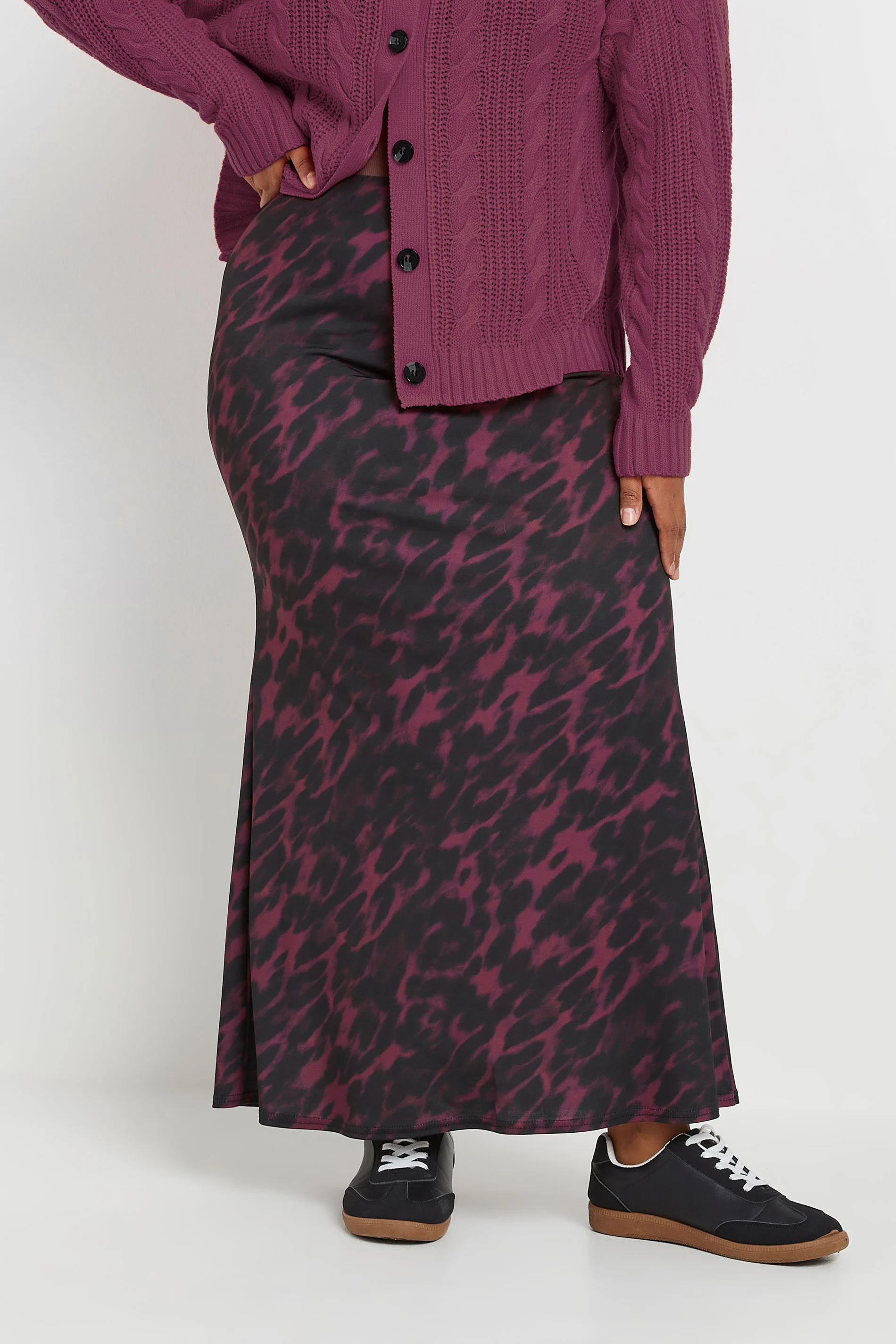 Printed Maxi Skirt