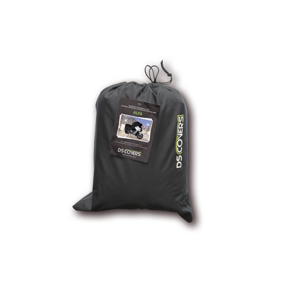 DS COVERS High Quality tarpaulin, black, size M, Size M, black, Size M