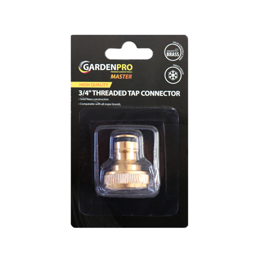 Gardenpro Master Master Brass Threaded Tap Connector