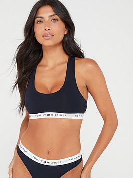 Tommy Hilfiger UNLINED BRALETTE Women's Sports bras in Marine