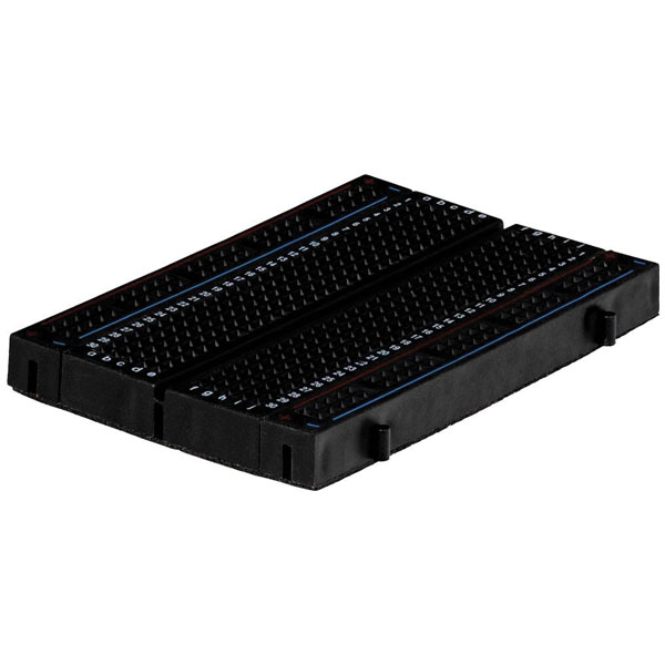 Joy-IT RB-Breadboard3-B breadboard, self-adhesive, black, 400 pins...
