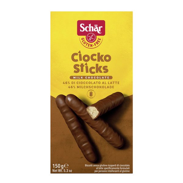 Schar Schär Gluten Free Chocolate Fingers 150g