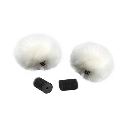 Rycote Single White Riatretto Lavalier Windjammer