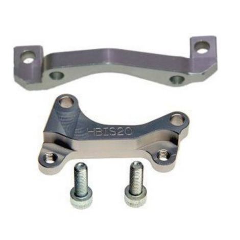 Hope Conversion Brake Mounts - Silver / HBIS20