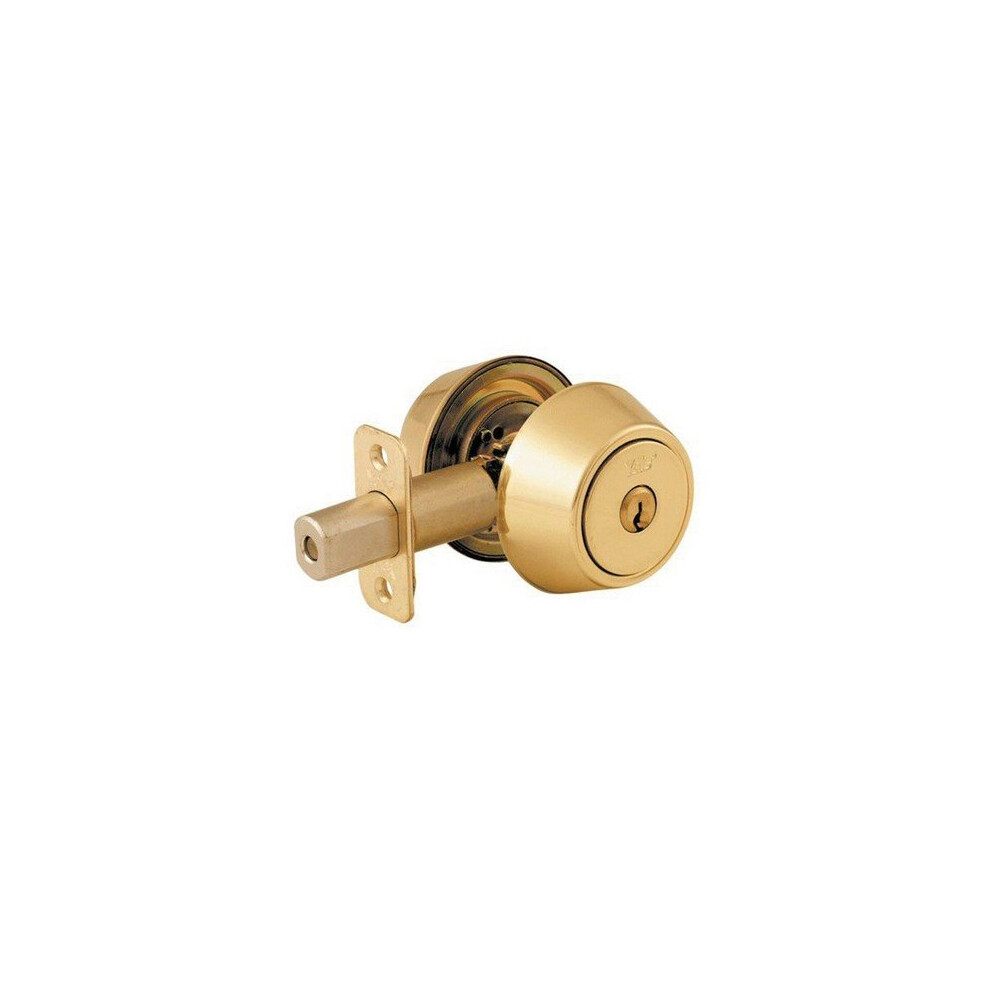 Yale Locks YALP5211PB P5211 Security Deadbolt Polished Brass