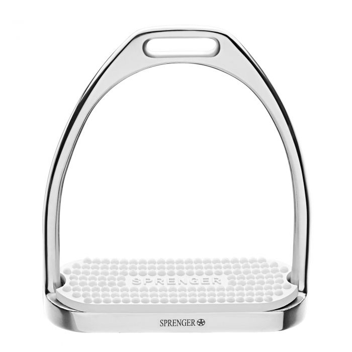 Sprenger Fillis Stirrups White - 122mm
