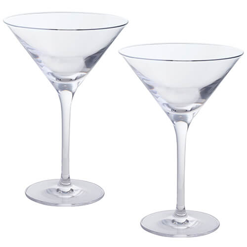 Dartington Wine & Bar Martini 240Ml Set Of 2