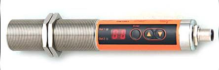 IFM Electronic TW7001 mA Output Signal Infrared Temperature Sensor, +250°C to +1250°C