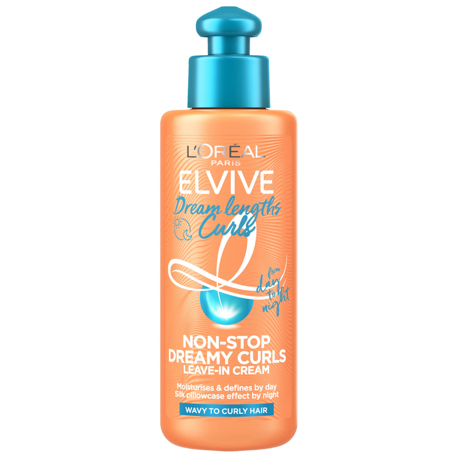 L'Oreal Paris Elvive Dream Lengths Curls Leave-in Cream (For Curly to Wavy Hair) - 200ml, One Colour, Women|