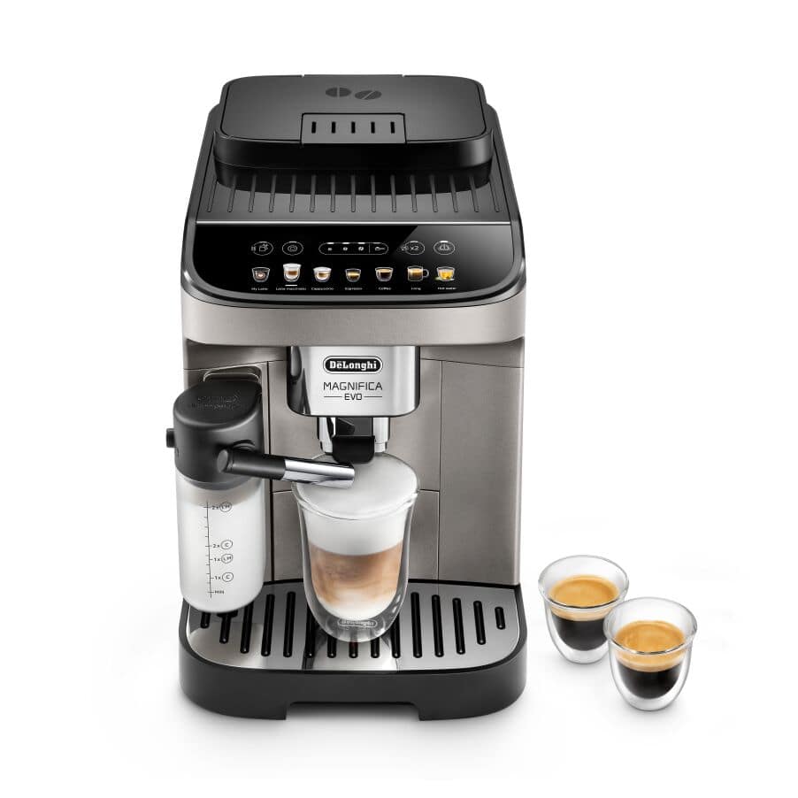 De'Longhi De’Longhi Magnifica Evo ECAM290.81.TB Bean to Cup Coffee Machine – Titanium/Black