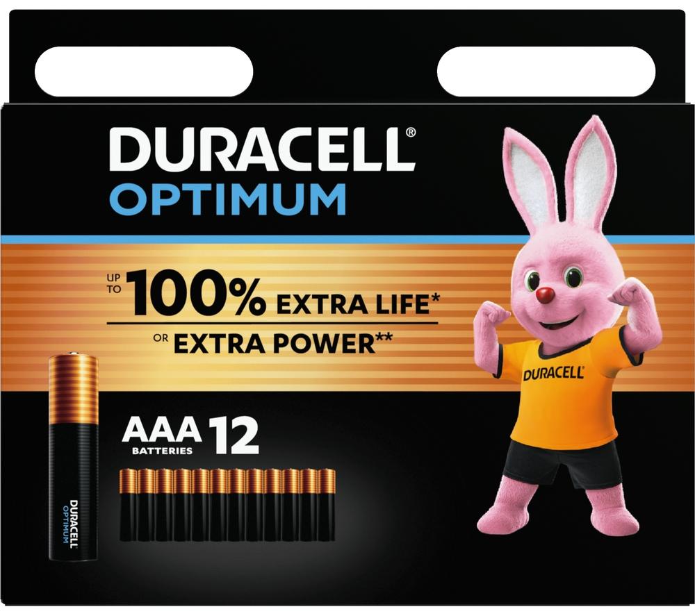  Optimum Aaa Alkaline Batteries - Pack Of 12