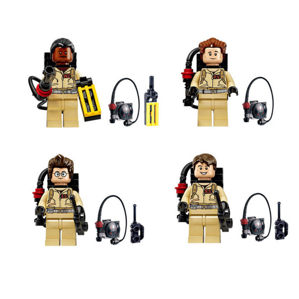 Unbranded 4PCS Ghost Busters Mini Figures Ghostbusters Building Blocks Toys