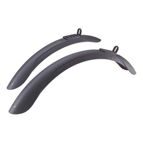 BBB Mudguards - RainWarriors Fenders F&amp;R [BFD-01] Black 24/26&quot