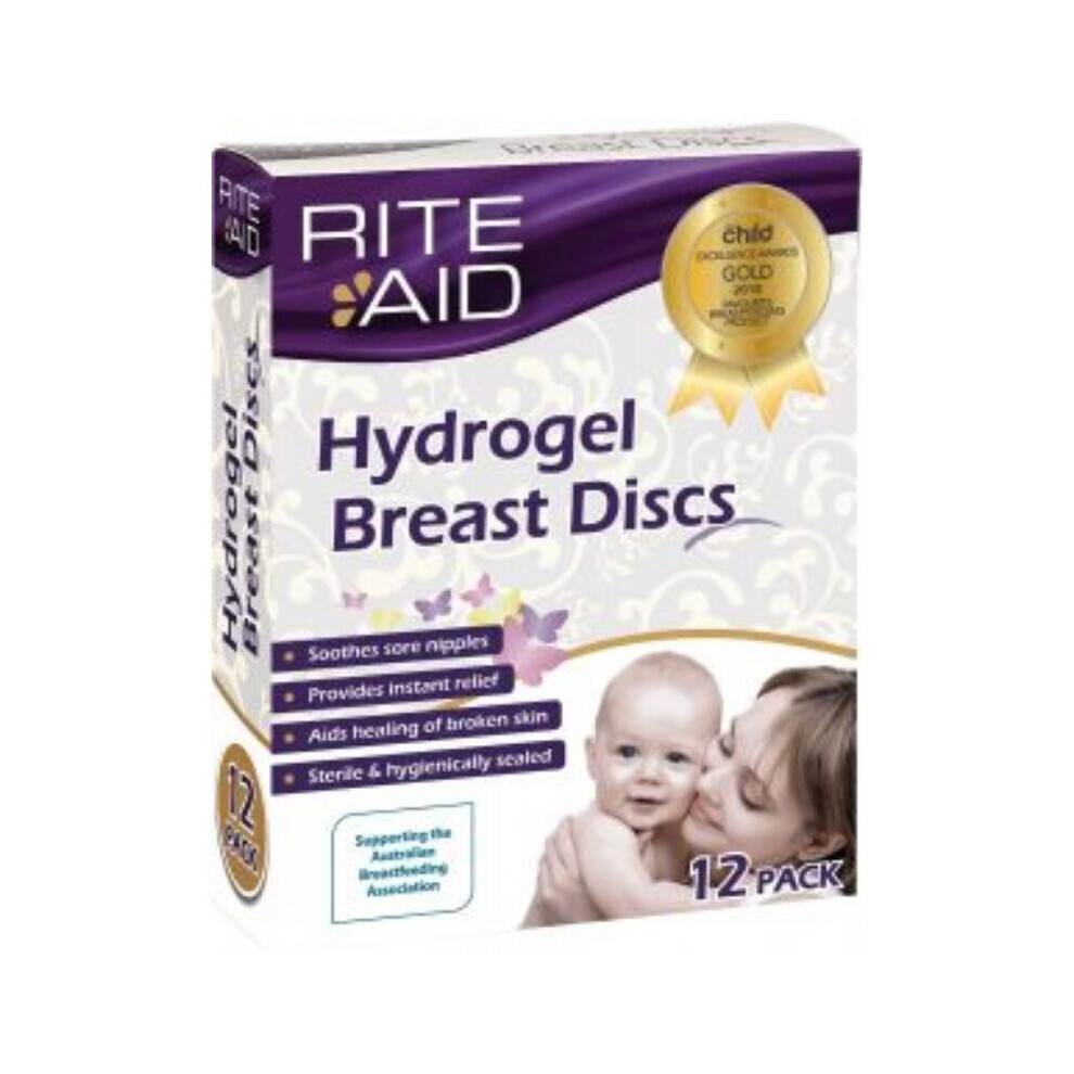 Rite Aid Hydrogel Breast Discs x12