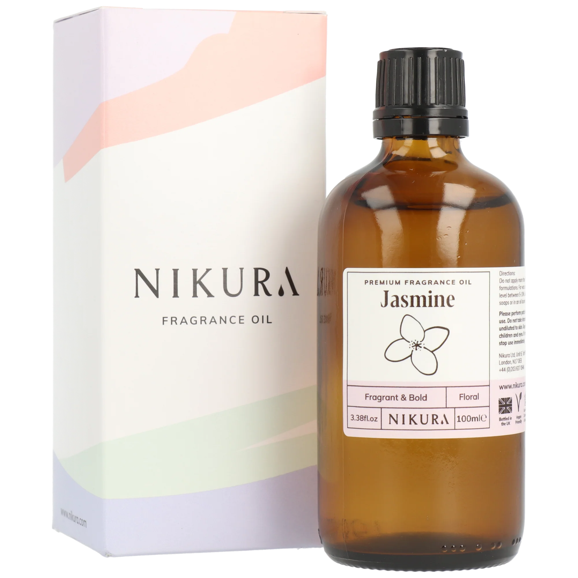 Nikura Jasmine Fragrance Oil / 100ml