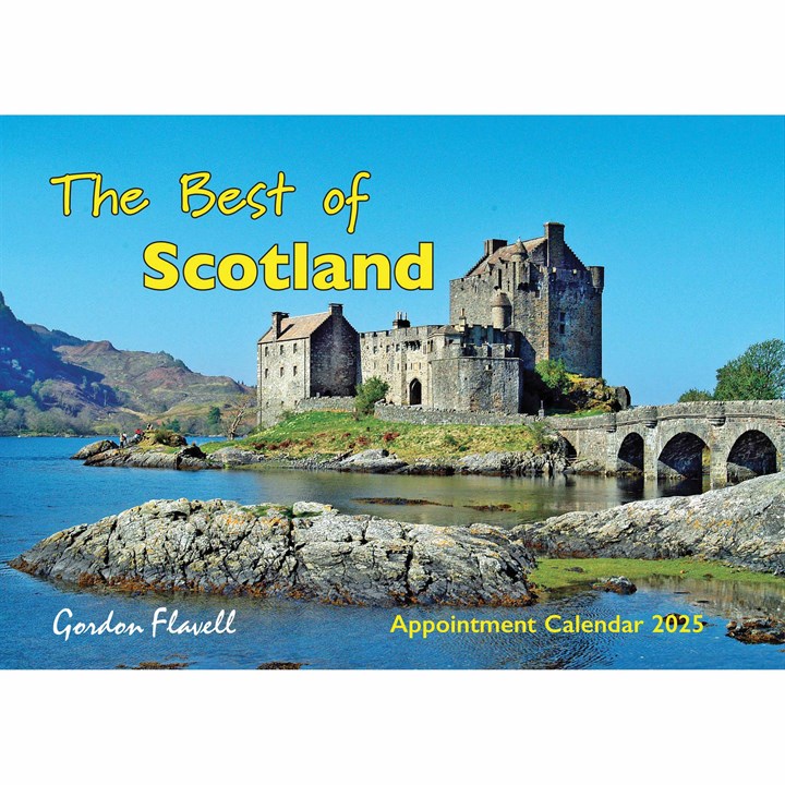 Regional Scotland The Best Of Scotland A4 Calendar 2022