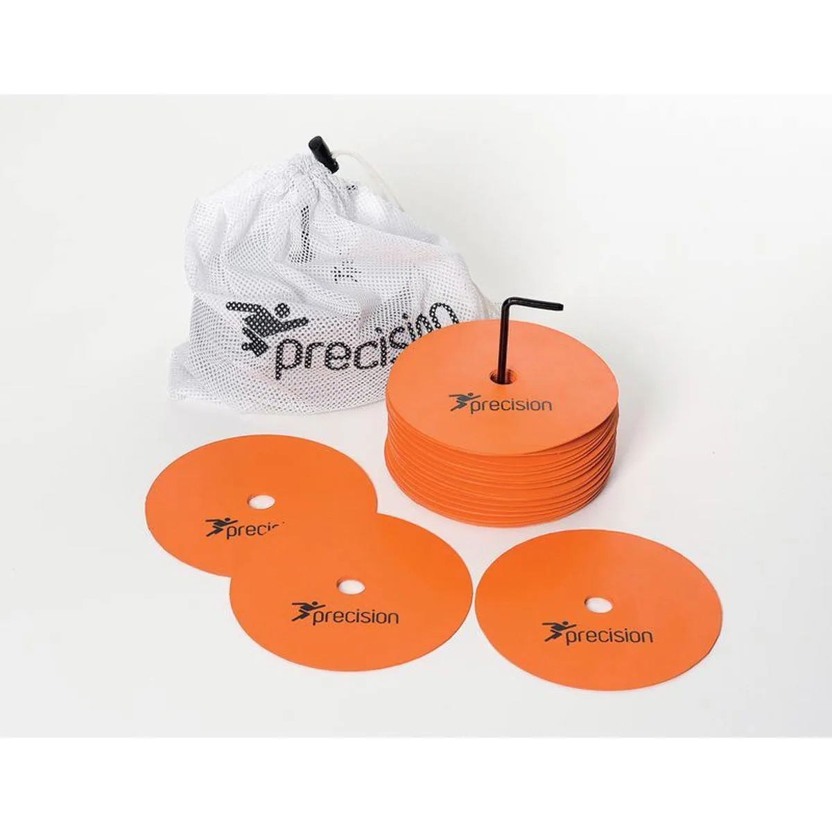 Precision Medium Round Rubber Marker Discs - ( Set Of 20 ) | Adult Unisex |  |