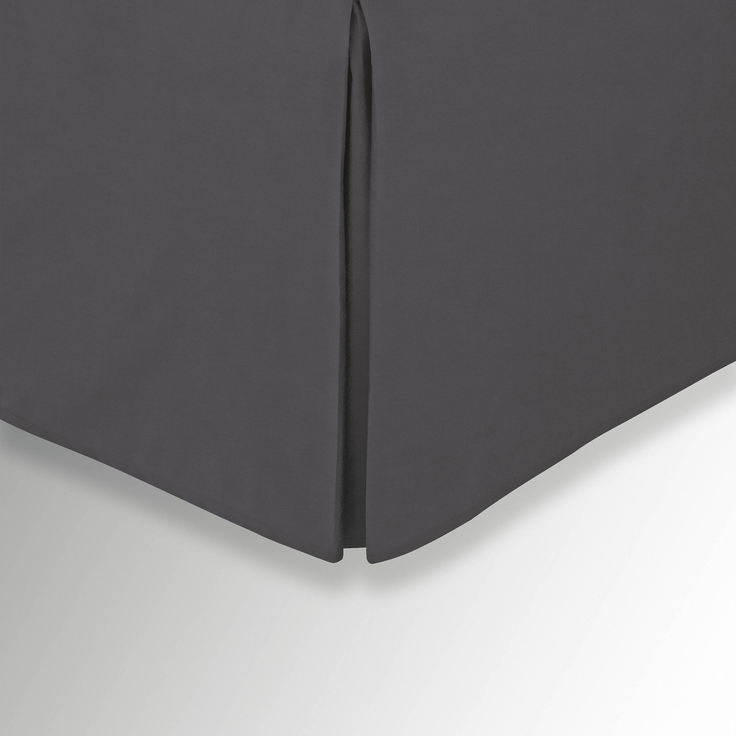 Helena Springfield Plain Dye Valances - Double - Charcoal