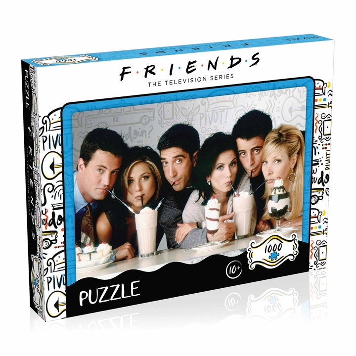 TruffleShuffle Friends Milkshake 1000 Piece Jigsaw Puzzle