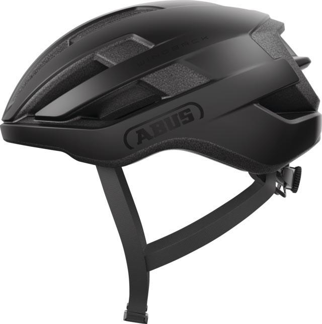 Abus WingBack Road Bike Helmet - Velvet Black / Large / 58cm / 61cm