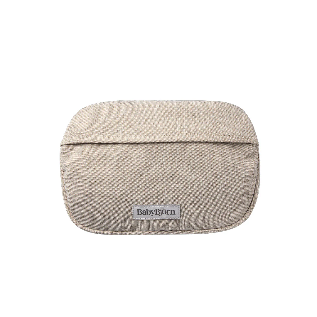 BabyBjörn BabyBjorn Pocket Pouch Woven Melange - Light Beige - Light Beige / One Size