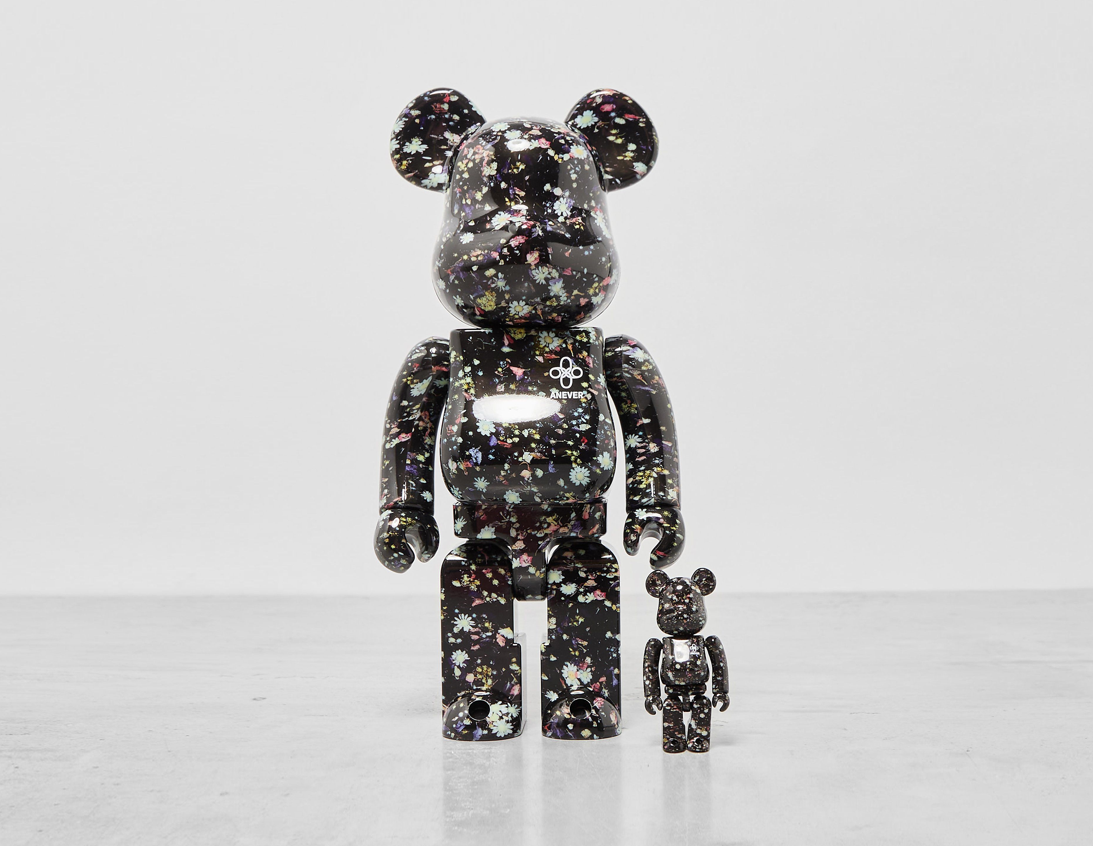 Medicom Be@rbrick Anever 100% And 400%, Black
